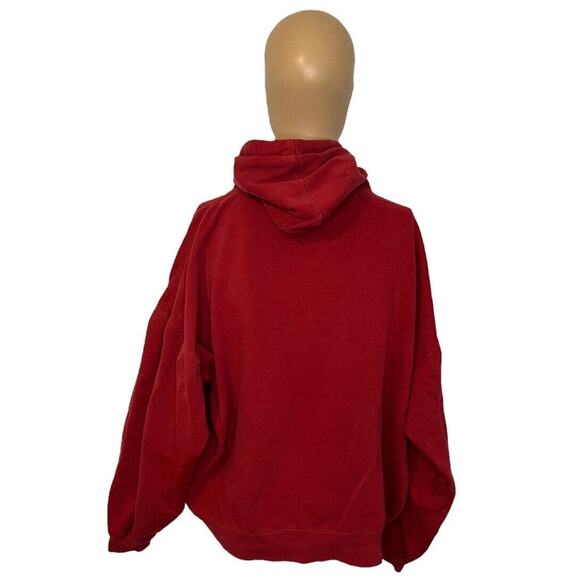 Oklahoma Hoodie Womens 2XL Red Grey OU Sooners NCAA Football J America - Picture 4 of 7